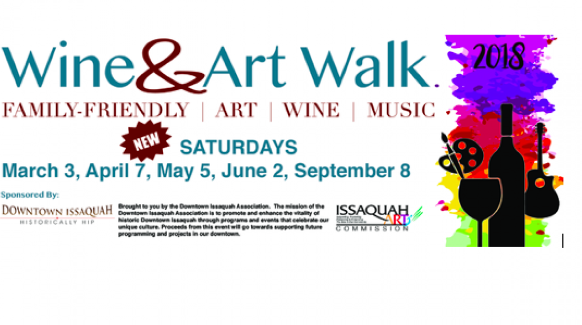 Downtown Issaquah Wine and Art Walk Seattle Area Family Fun Calendar